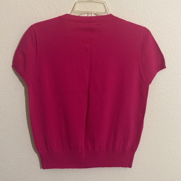 CALVIN KLEIN Women's Light Weight Short Sleeve Cardigan Size M - Picture 2 of 4